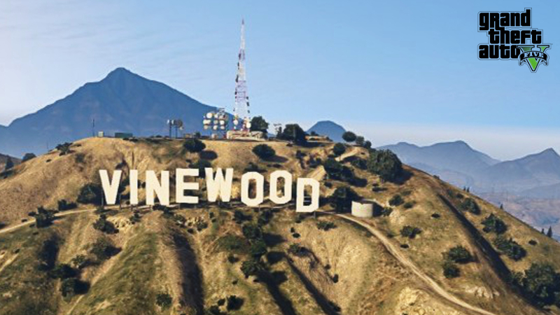 GTA 5 Vinewood Hills During The Day Wallpaper